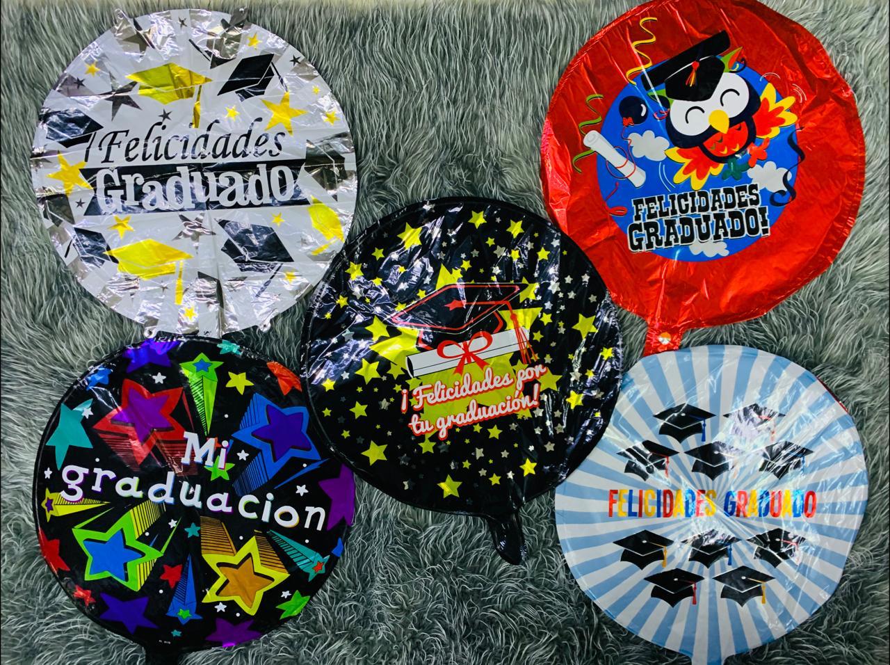 50 Globos de Graduación pequeños – FANTASIAS NICKYS