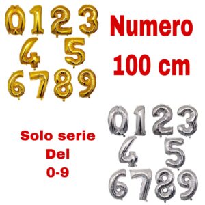 Serie de Números de 100 cm